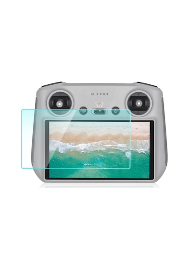 Djı Rc / Rc 2 Puluz Uzaktan Kumanda Ekranı İçin Temperli Cam Filmi Şeffaf