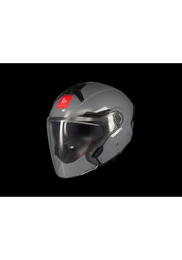 Kask Mt Cosmo Sv A12 Parlak Nardo Gri Gözlüklü Nardo Gri