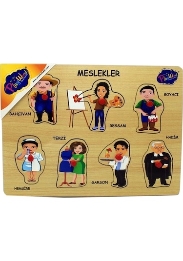 163/164/165 Onyıl. Ahşap Tutmalı Meslekler