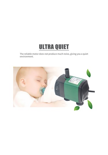 7 W 600l - H Mini Çeşme Pompası Ultra Dalgıç Su Pompası