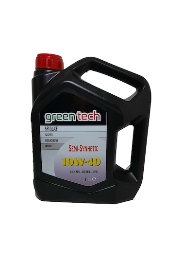 Green Tech 10W-40 Apı/Sl/Cf Motor Yağı 4 L