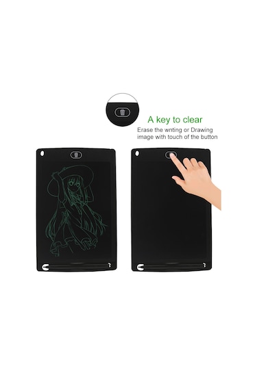Samdoo 8.5 İnç Lcd Elektronik Yazma Tahtası - Parlak Ekran, Tek Tuş Silme, Taşınabilir, Çocuk Ve Ofis Kullanıma Uygun Diğer