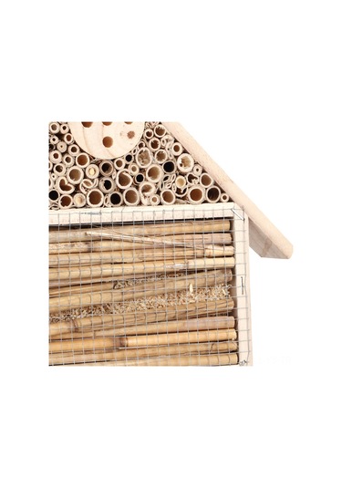 Yunboo Doğal Kozukuruş Ahşap Böcek Yuvası, Faydalı Böcekler İçin Yuva, Bahçe Dekorasyonu, Ekoloji Sağlama, B Tipi