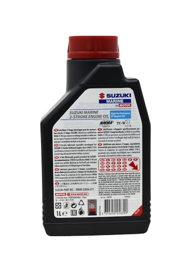 Motul Suzuki Marine 2t 1 Lt 2 Zamanlı Tekne Motor Yağı 4 Adet
