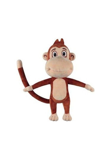 Kukuli Müzikli Peluş Maymun Oyuncak 40 Cm Kukuli Peluş Oyuncak