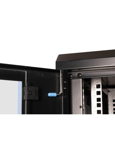 Lande - 15u 19" Duvar Tipi Rack Kabinet Genişlik: 600 Mm Derinlik: 600 Mm Siyah