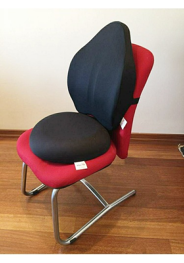 Viscoli Yastık Oturma Simidi + Boyunlu Bel Yastığı + Boyun Seyahat Yastığı