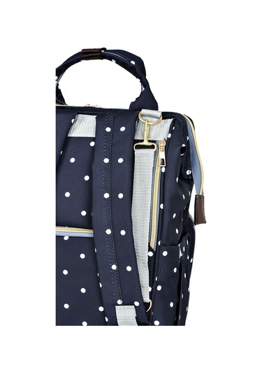 Lal Baby Puantiyeli Anne Bebek Bakım Sırt Çantası Çok Renkli