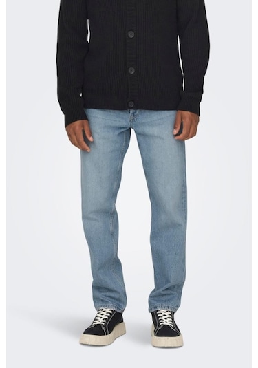 Only & Sons Onsedge Straıght Lb 6986 Taı Dnm Noos Açık Mavi