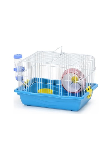 Dayang Hamster Kafesi Aksesuarlı 35 x 26 x 23 CM
