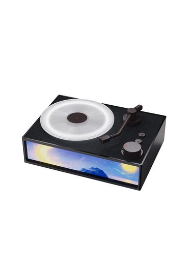 Premium Aromaterapi Vinil Bluetooth Hoparlör-siyah