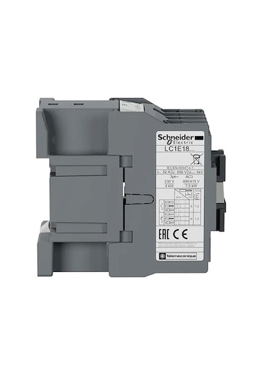 Schneider Electric Easypact Tvs Lc1E1810M5 3P 18A 220Vac Güç Kontaktörü