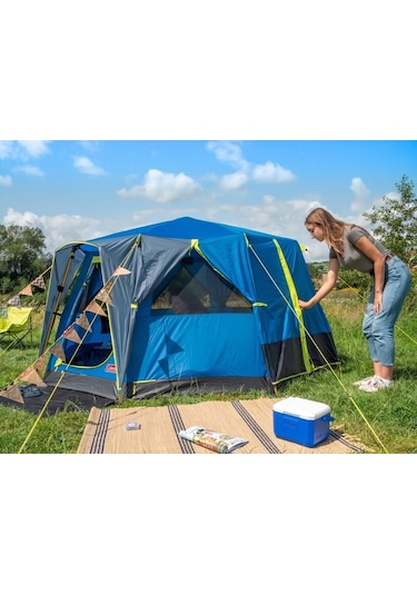 Coleman Performance Cooler 6 Personal 5 Qt 4.7 Lt Buzluk Mavi/beyaz Mavi - Beyaz