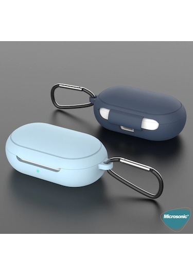Microsonic Samsung Galaxy Buds Plus Mat Silikon Kılıf Siyah