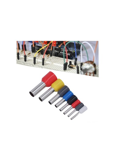 Yaozixa 1200 Adet Bakır Soğuk Pres Terminal Seti - 8 Farklı Boyut 22-8 Awg - Araç, Ev Ve Elektronik Tesisat İçin Taşınabilir Kutulu