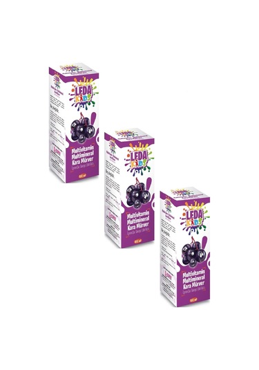 Ledapharma Ledakids Kara Mürver Ekstresi 3 Kutu