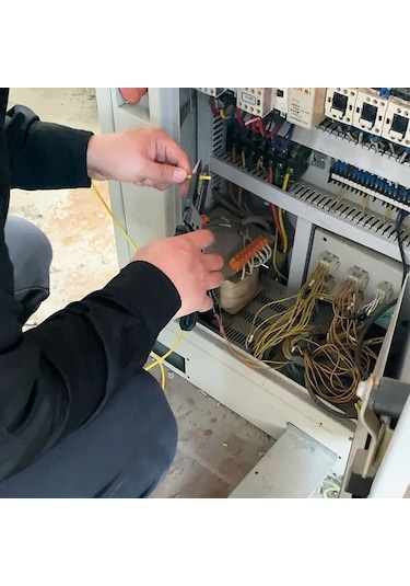 Xuweiwei Toughbuılt Pense 20 Cm Cok Fonksiyonlu Elektrik Montaj Soyma Pensesi Siyah Sari Kaymaz Sapli Tb 360 M200