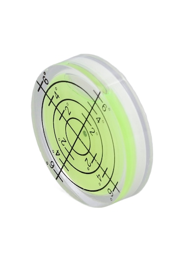 Xindoker 3'lü 32mm Mini Yuvarlak Kabarcık Seviye Aleti - Yüksek Hassasiyetli Hedef Merkezi, Daireli Ölçekli, Tripod, Kamera, Mobilya Düzey Ölçümü