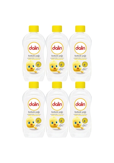 Dalin Bebek Yağı 500ml Klasik Etkin Nemlendirici 6 Lı Set