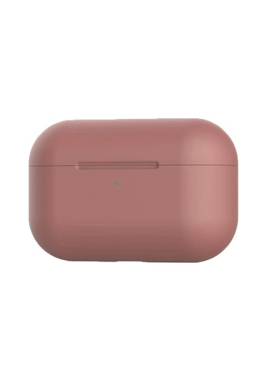 E2m Apple Uyumlu AirPods Pro 3 Kılıf Sense Silikon Gül Kurusu Gül Kurusu