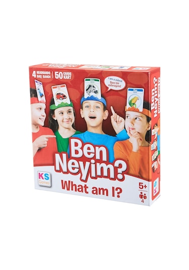 KS Games Kids What Am I (Ben Neyim) Kutu Oyunu