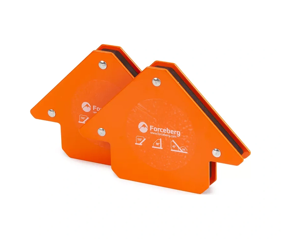 Forceberg Kaynak İçin Manyetik Köşe Seti, 6 Parça 175763974 Turuncu