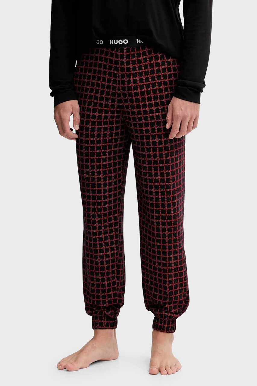 Hugo Erkek Pijama Takımı 50550098 961 Siyah Siyah