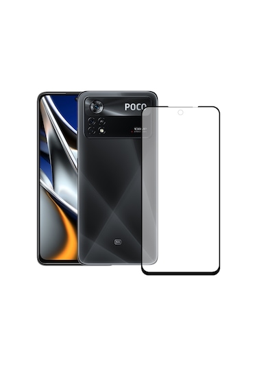 Bufalo Xiaomi Poco X4 Pro Ekran Koruyucu Seramik Mat Nano 9D Tam