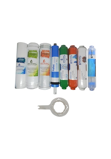 Pera Water Açık Kasa Su Arıtma Cihazlarına Pallas Mebran 8Li Set