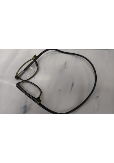 Vinaldi Vi630 Unisex Mıknatıslı Medium Mavi Işık Korumalı Gözlüğü Şeffaf Yeşil