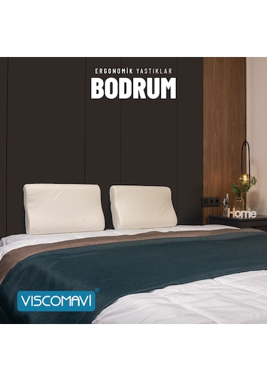 Viscomavi Bodrum Ergonomik Visco Yastık