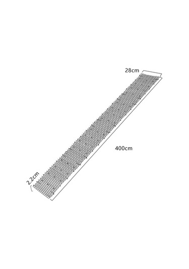 Flybuy 4m Siyah Kedi Scat Matı - Köpekler Ve Haşereleri Durdurucu, Güvenlik Çivili, Dış İç Kullanım İçin