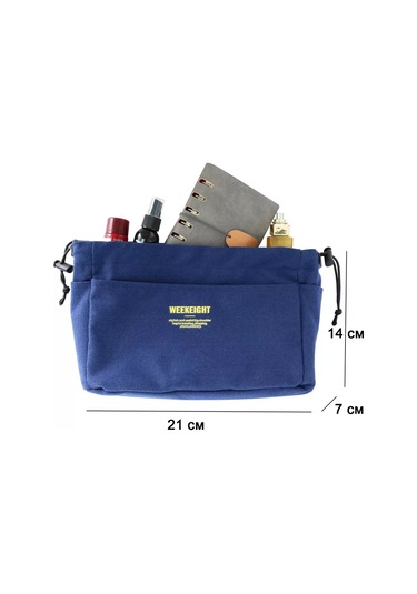 Travel Kadın Çantası İçin Koyu Mavi İç Organizer 238252258 Mavi