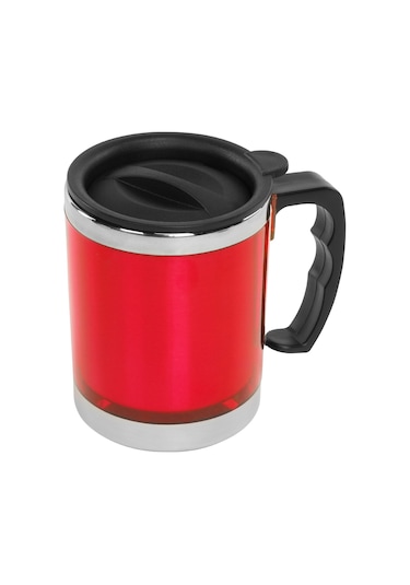 S-link Sl-tm1978 Kırmızı 330ml Iç 304 Dış 201 Paslanmaz Çelik Kup