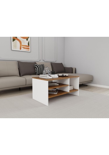 Nemrut Orta Sehpa Amalfi-beyaz