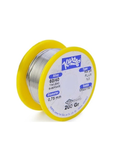 KURTEL 200 Gr 0,75 Mm Lehim Teli KL-200-075