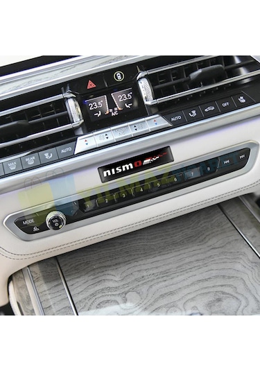 Nissan Nismo Kapı Kolu Torpido Ayna Damla Sticker Etiket