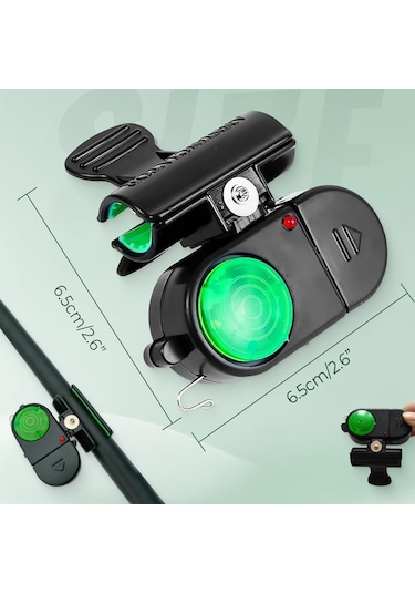 Effe Olta Kamış Alarmı 3lü Set Sesli Işıklı Hg2519-3a