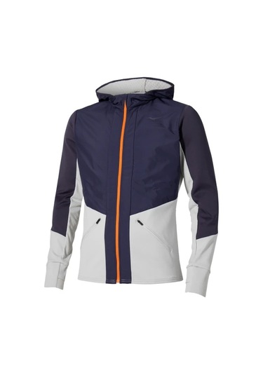 Active Warmalite Hybrid Kapüşonlu Sweatshirt Lacivert / Beyaz Çok Renkli