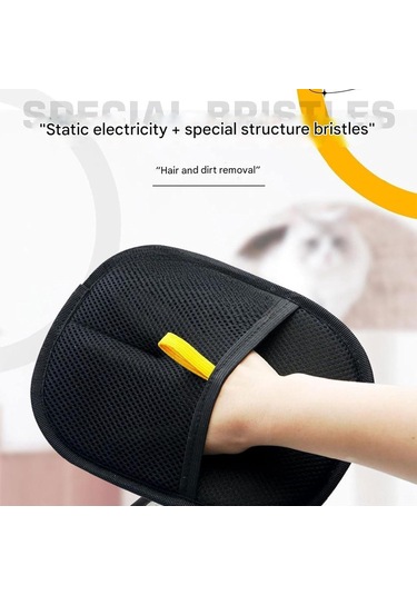 Geekyou Evcil Hayvan Tüy Temizleme Eldiveni 4 Adet - Çift Taraflı Silikon Tüy Toplayıcı, Kedi Köpek Bakımı Ve Ev Temizliği İçin Esnek Ve Dayanıklı