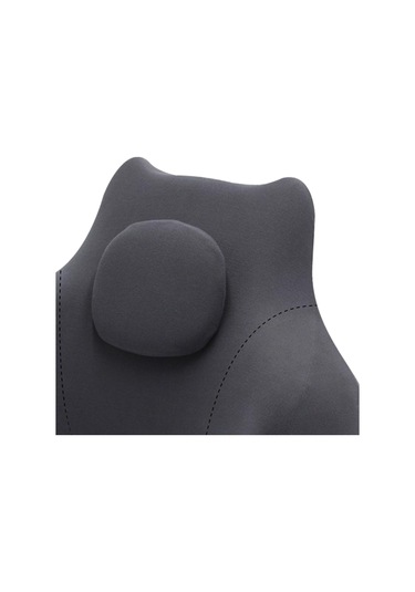 Suntek Bel Destek Yastığı Seyahat Koltuğu Oyun Için Yumuşak Gri