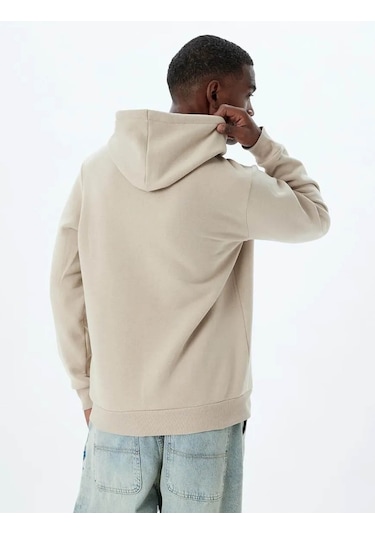 Koton Erkek Sweatshirt Bej 5wam70001mk 25ky59000107 Y5919 Bej