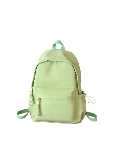 Genç Kızlar İçin Şık Ve Pratik Ortaokul Lise Sırt Çantası - Hafif Kolej Tarzı Okul Çantası - Dayanıklı Ve Modaya Uygun Öğrenci Çantası Yeşil
