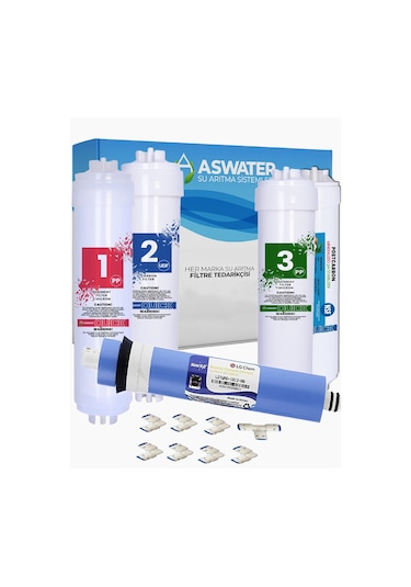 Aura Cebilon Silver ve Tüm Kapalı Kasalar ile Uyumlu 5'li Filtre Seti Quick