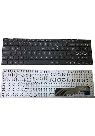 Asus Uyumlu X541La Notebook Klavye Tr  Siyah