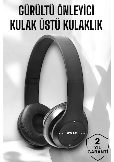 Ayarlanabilir Kafa Bandı İle Yüksek Performanslı Bluetooth Kulaklık