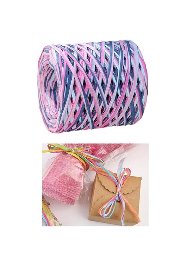 Suntek Rafya Kağıt Şerit Sicim Hediye Paketi Kutusu Sarma