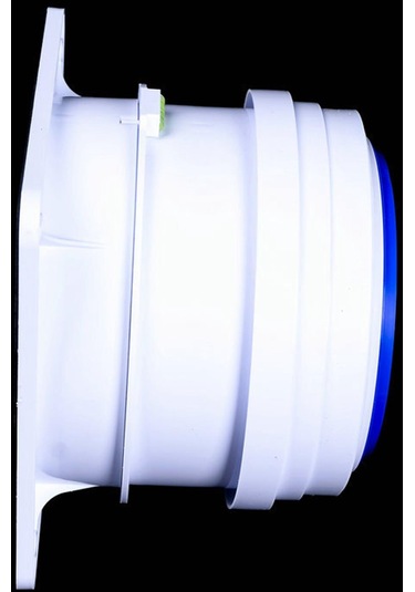 Suntek Davlumbaz Için Backdraft Damper, Kanal Taslak Engelleyici Beyaz