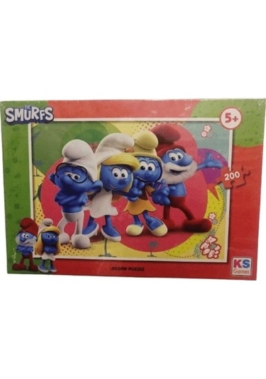 Ks Games Şirinler 200 Parça Puzzle