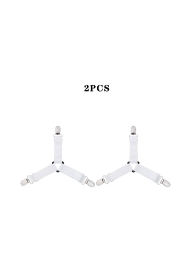 Metal 2 Adet 2-2/4/8 Adet Yatak Çarşafı Bağlantı Elemanları Üçgen Yatak Çarşafı Kli Klipler Elastik Jartiyer Ev Gereçleri 47128573